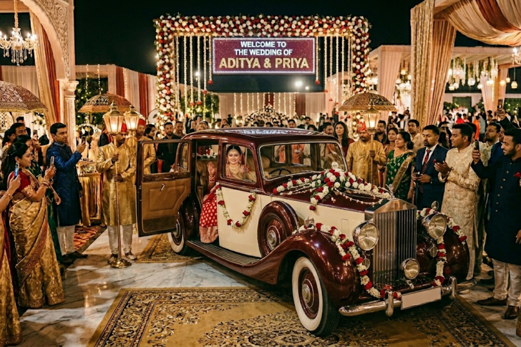 Luxury Bridal Entry Cars