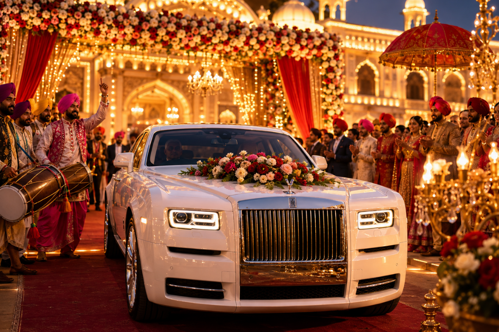 7 Luxury Cars for the Perfect Punjabi Wedding