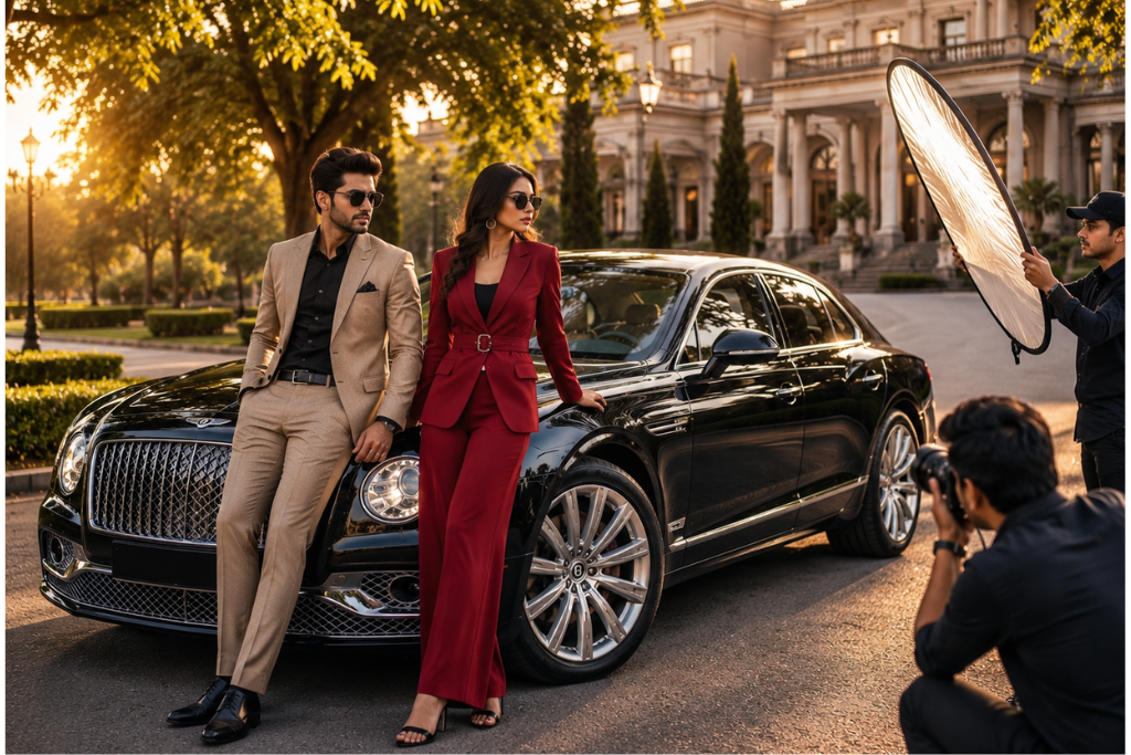 Luxury Car & Limo Rental Ludhiana for Photoshoots