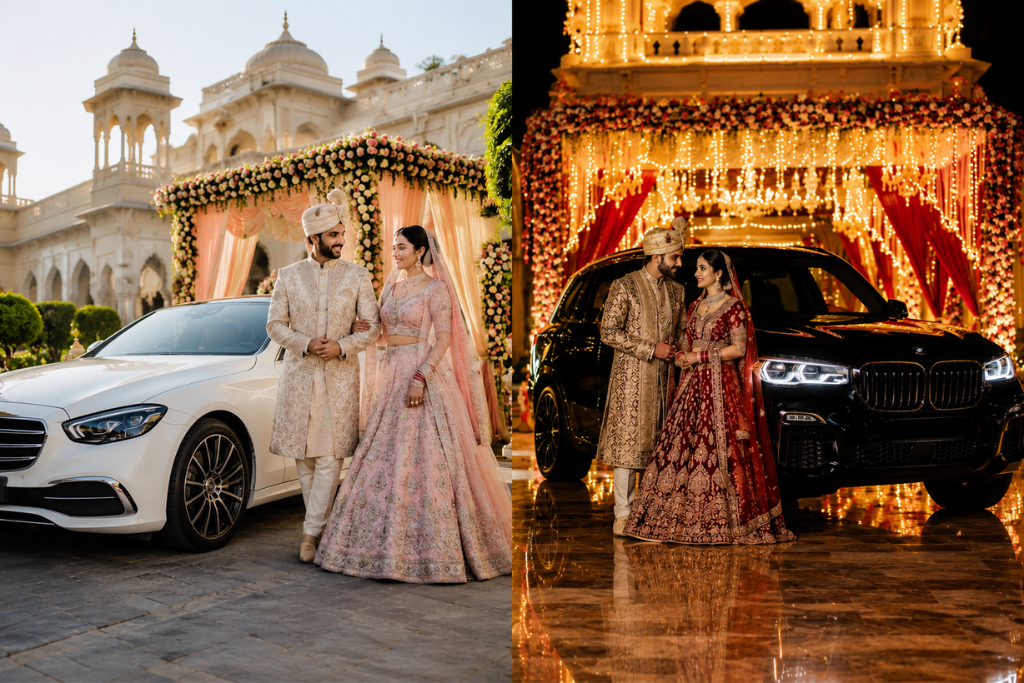 Day Wedding vs Evening Wedding: Which Luxury Car Looks Better?